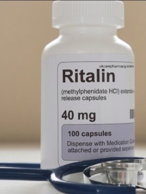 Methylphenidate medication used for ADHD treatment and attention deficit hyperactivity disorder symptom management