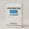 Atomoxetine medication in UK used for non-stimulant ADHD treatment and attention deficit hyperactivity disorder management