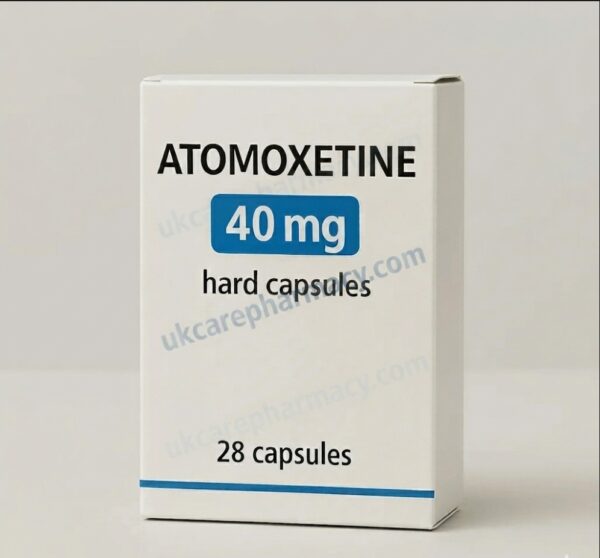Atomoxetine Medication in UK Information Atomoxetine medication in UK used for non-stimulant ADHD treatment and attention deficit hyperactivity disorder management