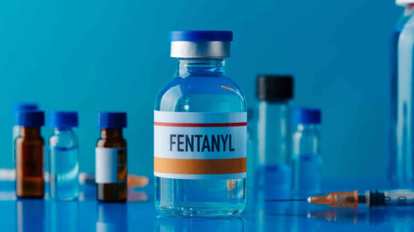 Regulated Clinical Fentanyl Transdermal Patch Packaging Transdermal patch packaging demonstrating medicinal fentanyl safety guidelines and strict professional clinical storage requirements.