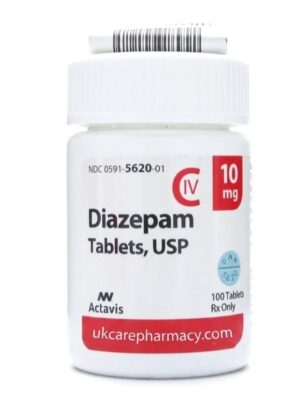 A close-up view of a prescription medication container outlining how to safely order Valium online UK digital pharmacies legally approve.